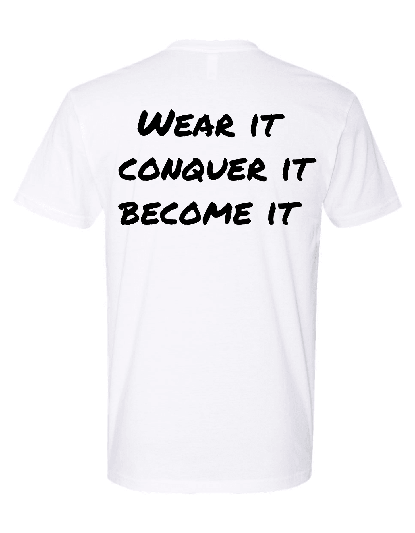 In the heart of every challenge lies an opportunity for growth. Wear it, conquer it, become it T-Shirt - The Journey Junction Gear